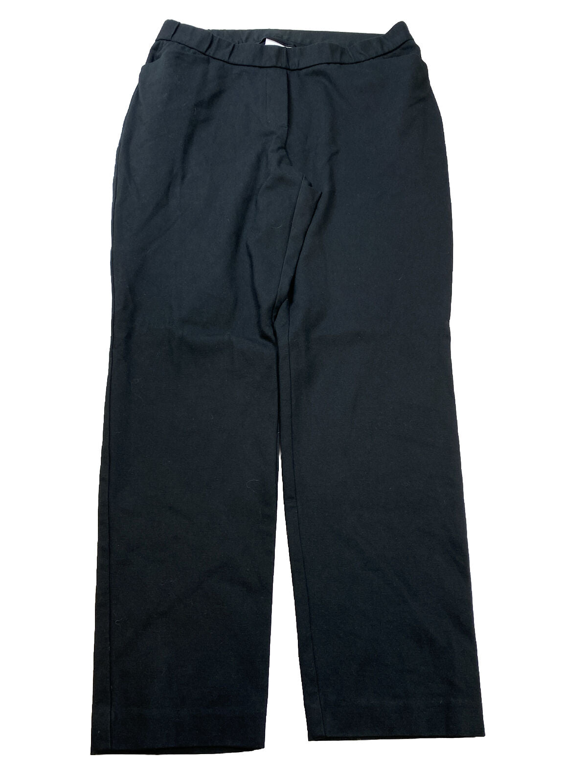 J Jill Ponte Slim Leg Pants Stretch Knit Women's Size L Gray Pull