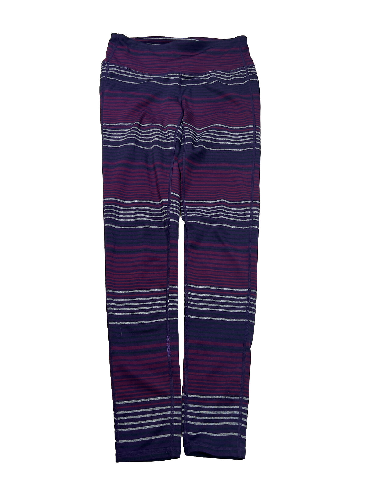 Athleta Women's Purple Striped Chaturanga Leggings - S – The Resell Club