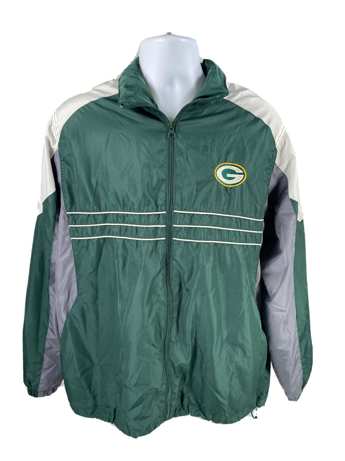 Green Bay Packers Reebok Full Zip Jacket Pullover NFL