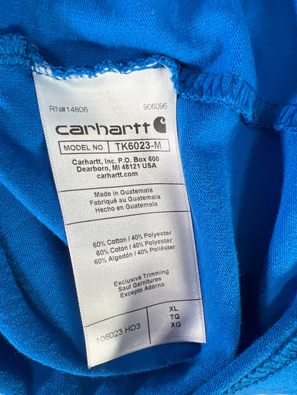 Carhartt Men’s Blue Long Sleeve Loose Fit T-Shirt - XL