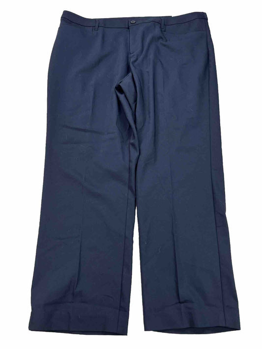 NEW CJ Banks Women's Navy Blue Trouser High Rise Pants - Plus 20W