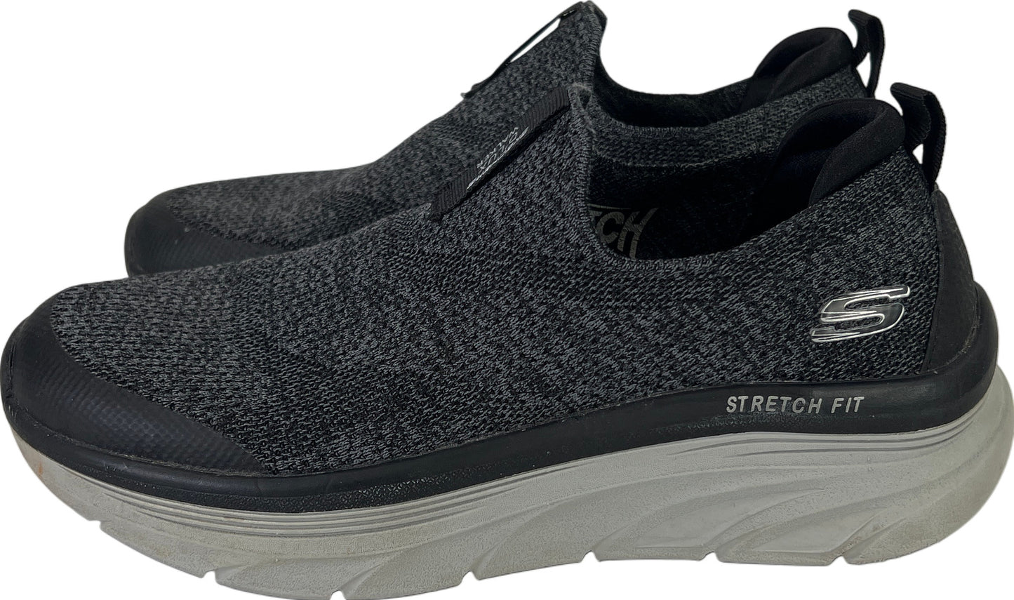 Skechers Men’s Gray D’Lux Slip On Walker Casual Sneakers - 7