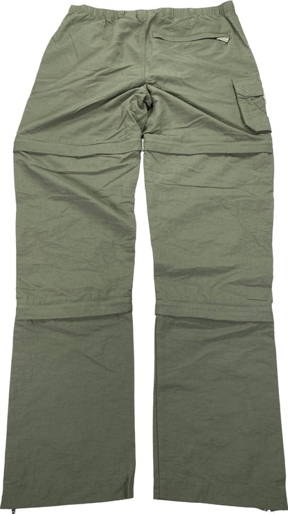 NEW GSX Women’s Green Lightweight 3 in 1 Zip Off Cargo Hiking Pants - 4