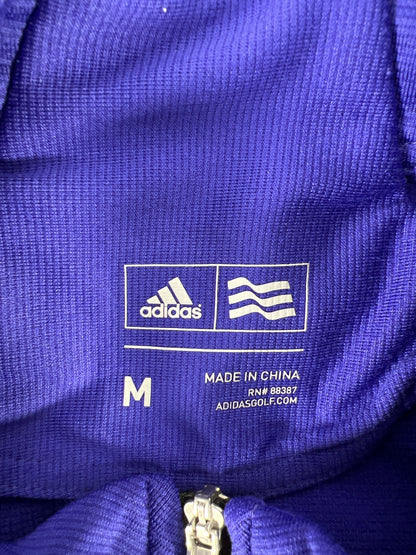 Adidas Women’s Purple 1/4 Zip Golf Athletic Sweatshirt - M