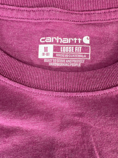 Carhartt Women’s Purple Loose Fit Short Sleeve T-Shirt - M