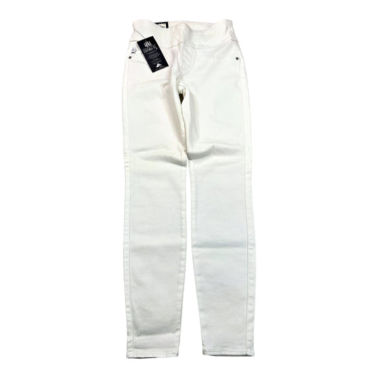 NEW Rock and Republic Women’s White Denim Rex Fever Pull On Jegging - 6