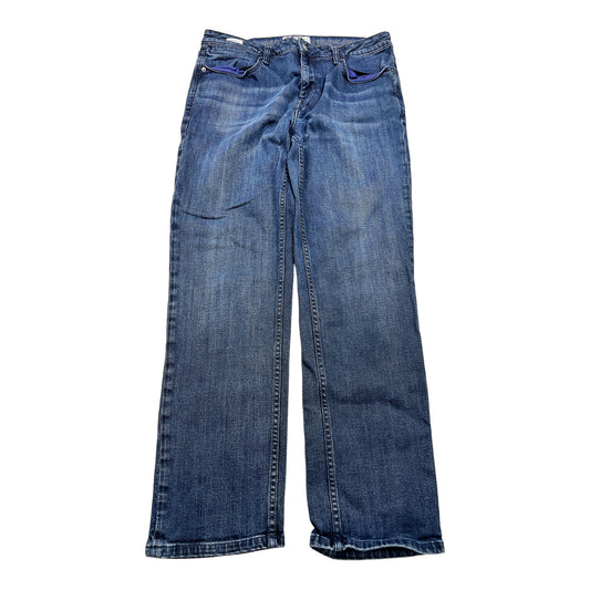 Joseph Abboud Men’s Dark Wash Straight Fit Denim Jeans - 32x30
