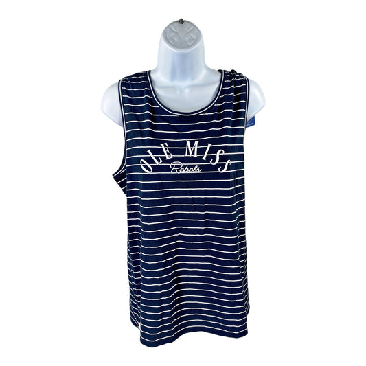 NEW Gear Women’s Navy Blue Ole Miss Rebels Tank Top - M