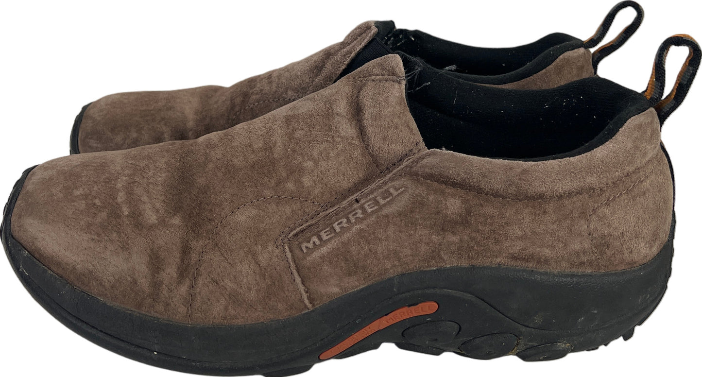 Merrell Men’s Brown Suede Jungle Moc Slip On Shoes - 11.5