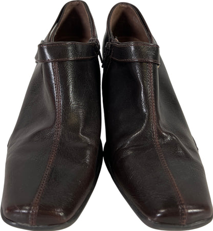 Aerosoles Women’s Brown Side Zip Ankle Booties - 7.5