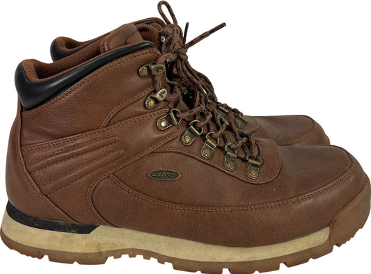 Lugz Men’s Brown Lace Up Ankle Work Boots - 10.5