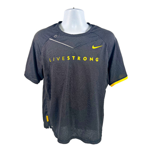 Nike Men’s Black Bowerman Series Livestrong Athletic Shirt - L