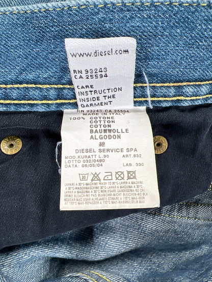 Diesel Industry Men’s Light Wash Denim Jeans - 32