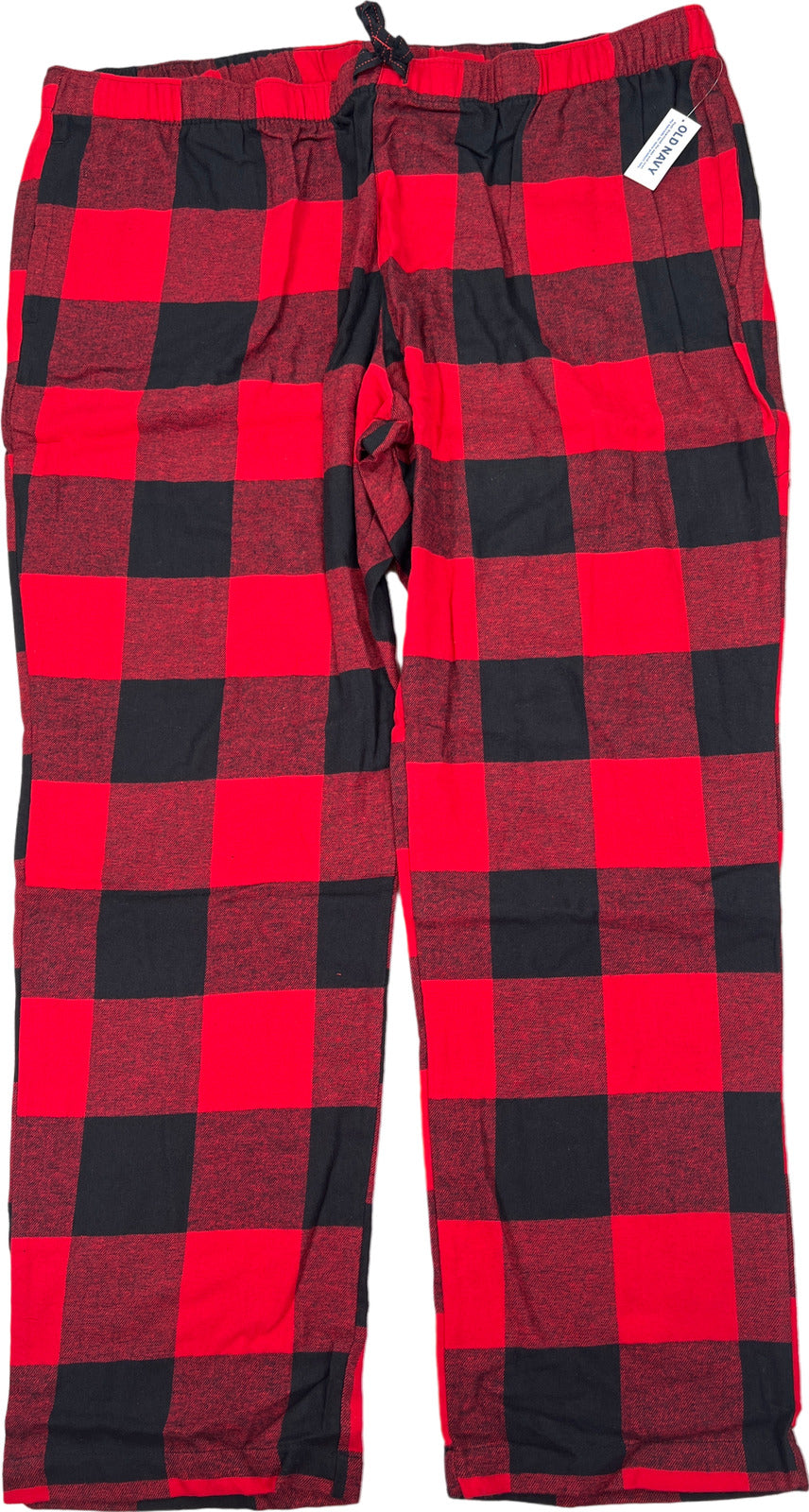 NEW Old Navy Women’s Red/Black Buffalo Plaid Flannel Pajama Pants - XXL