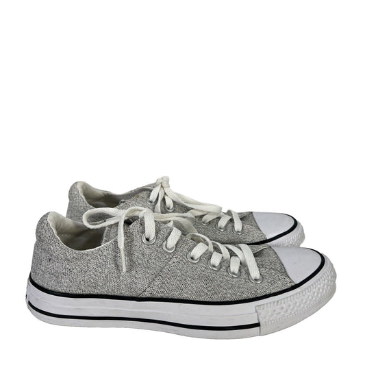Converse Women's Gray Madison Low Top Lace Up Sneakers - 7