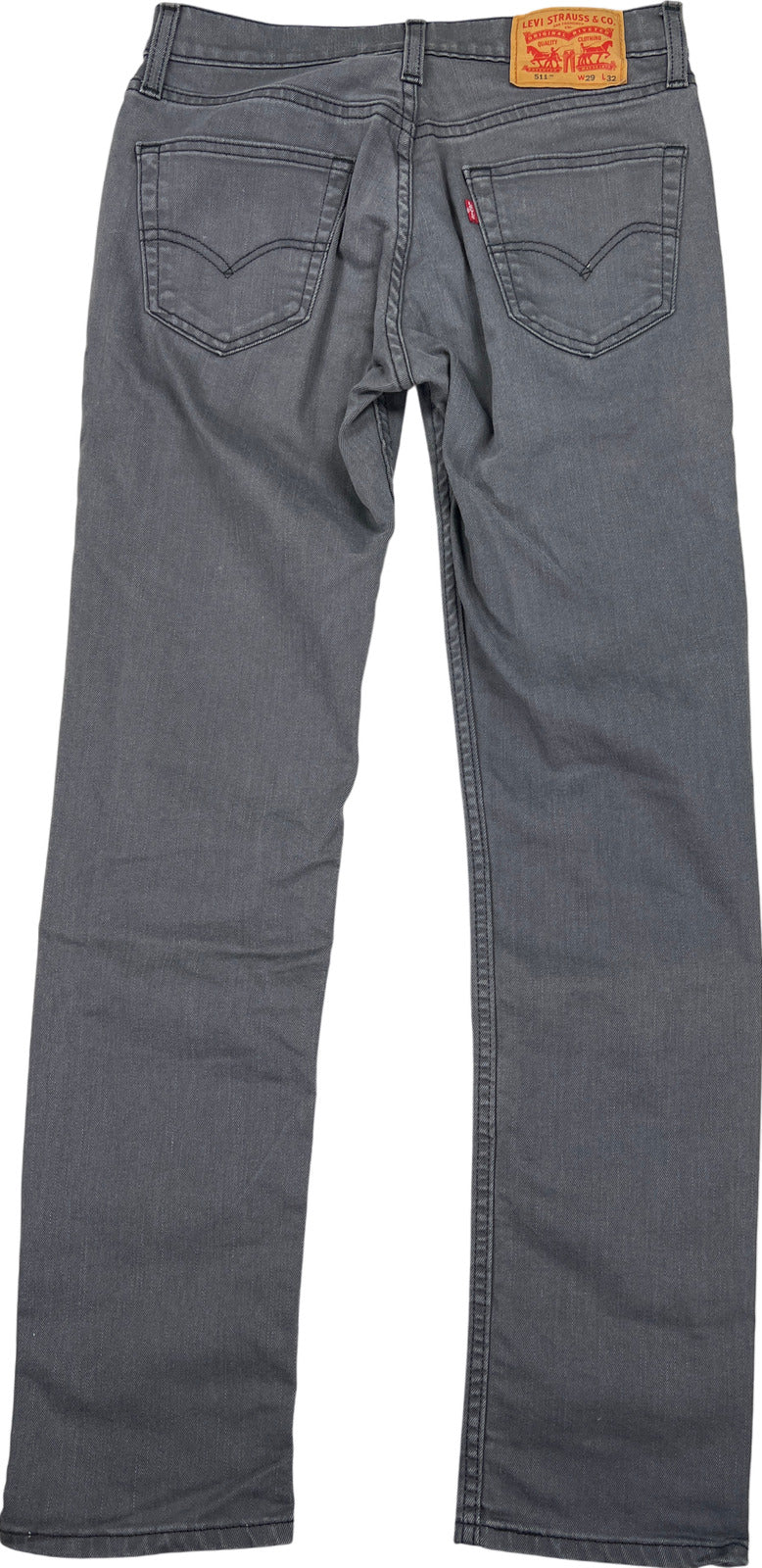 Levi’s Men’s Gray Denim Stretch 511 Slim Fit Jeans - 29x32