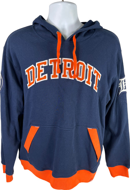 NEW Cooperstown by Majestic Men’s Blue Detroit Tigers Pullover Sweatshirt - M