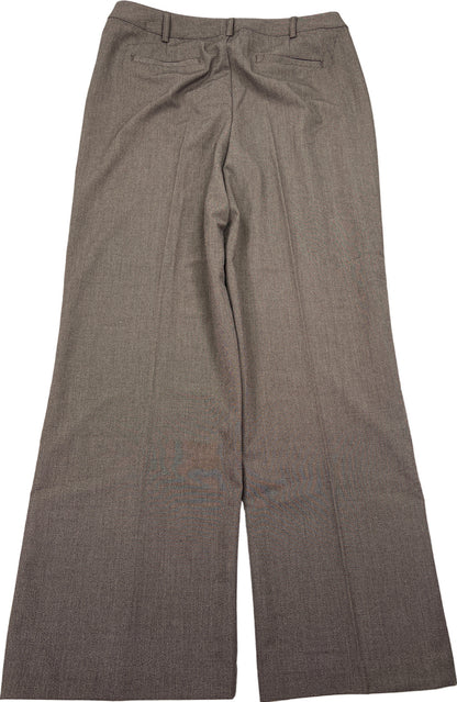 NEW Christopher & Banks Women’s Brown Straight Leg Dress Pants - 12