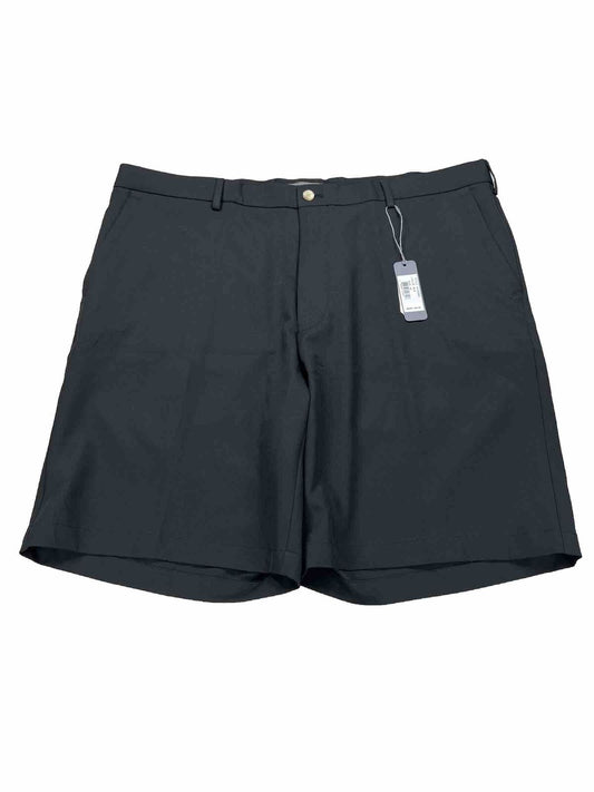 NEW Peter Millar Men's Black Solid Crown Sport Shorts - 40