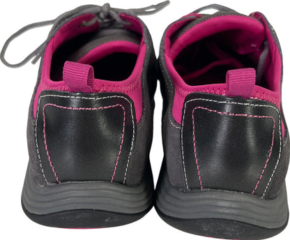 NEW Grasshoppers Women’s Gray/Pink Explore Lace Up Athletic Shoes - 9 M