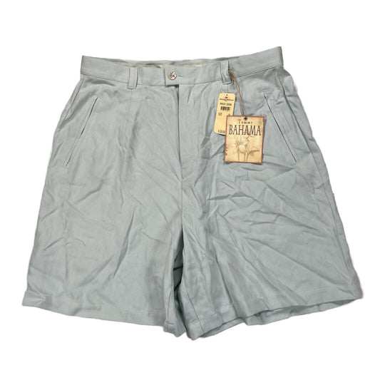 Tommy Bahama Women's Seafoam Green 100% Silk Shorts - 14