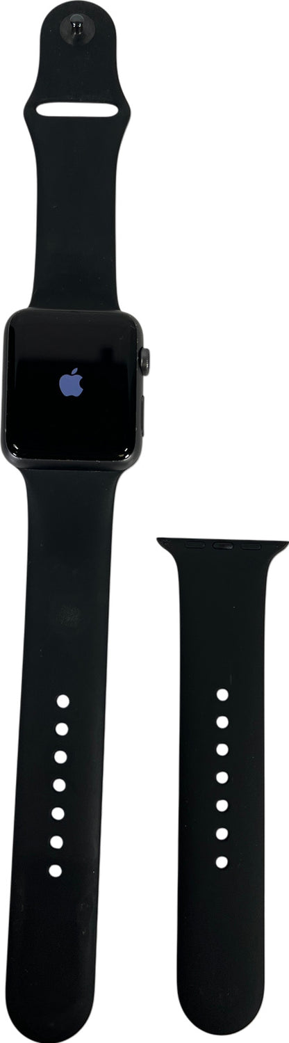 Apple Watch Series 1 Sport 42mm Space Gray Aluminum With Black Band