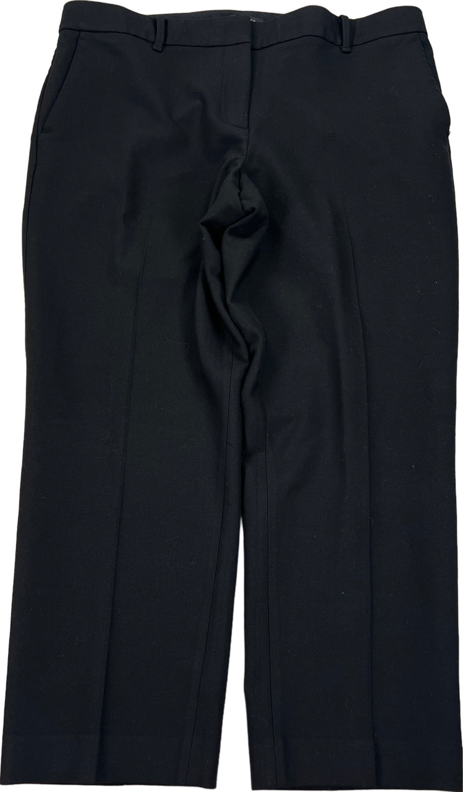 Ann Taylor Women’s Black Curvy Fit Slim Capri Dress Pants - 14