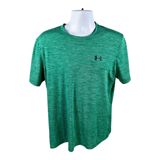 Under Armour Men’s Green Loose Fit Short Sleeve Athletic Shirt - L