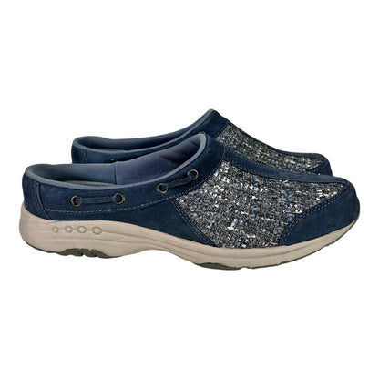 Easy Spirit Women’s Blue Set Travelport Slip On Mules - 10