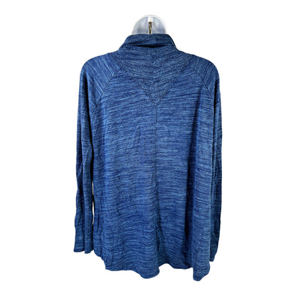 Athleta Women’s Blue Nirvana Wear Two Ways Cardigan Wrap Sweater - S