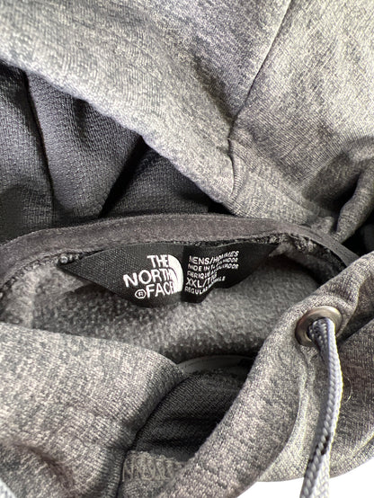 The North Face Men’s Gray Fleece Lined Graphic Pullover Hoodie - XXL