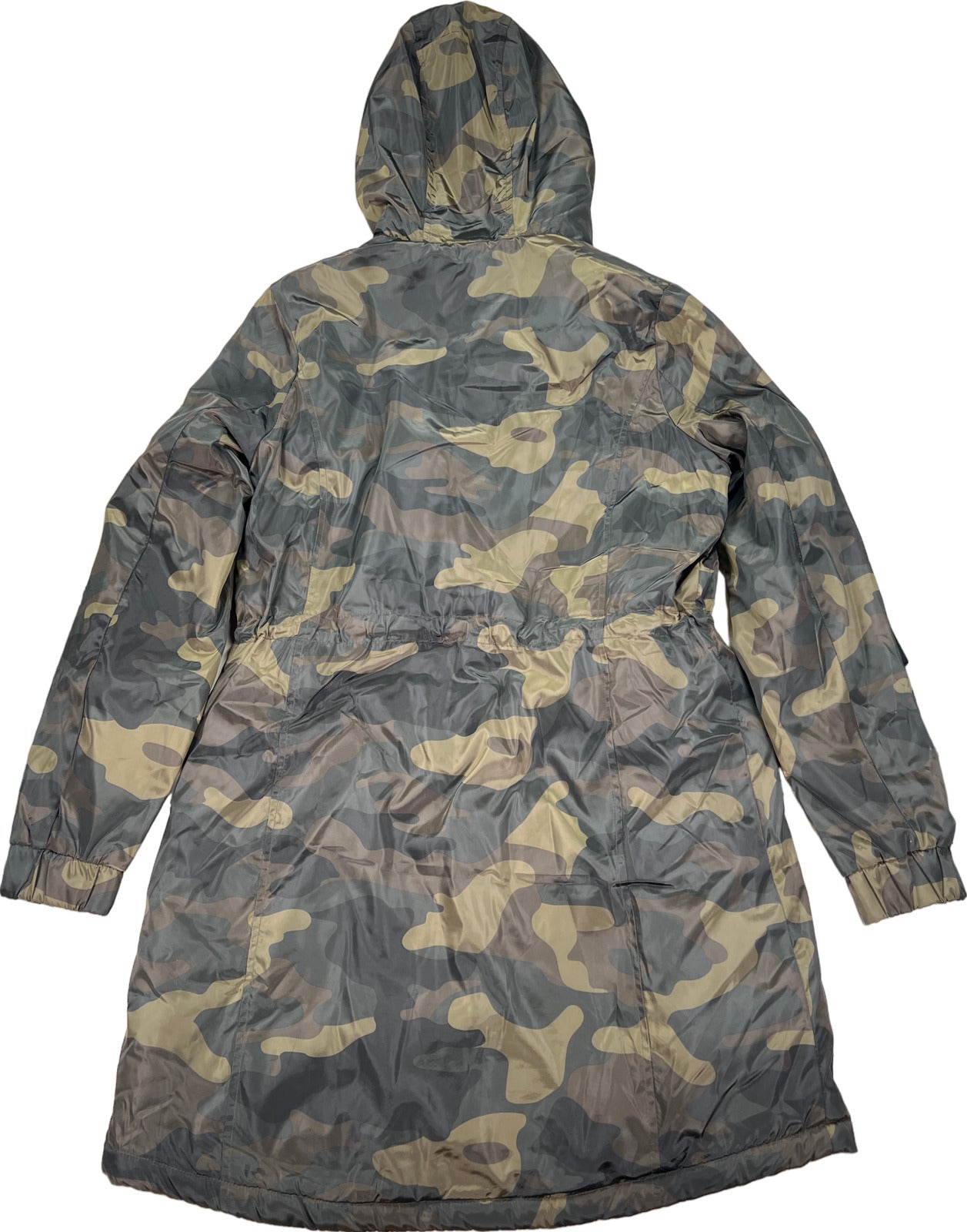 Lucky Brand Women’s Green Camouflage Premium Performance Sherpa Parka Coat - M