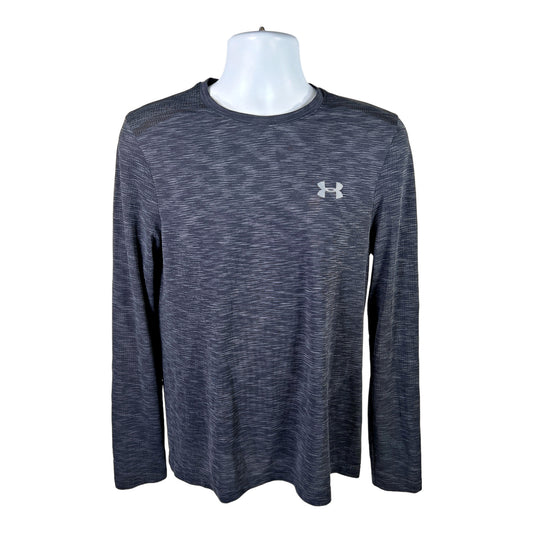 Under Armour Men’s Black HeatGear Fitted Long Sleeve Athletic Shirt - M