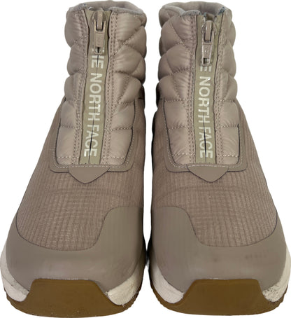 The North Face Women's Beige/Tan Thermoball Progressive Zip Winter Boots - 7