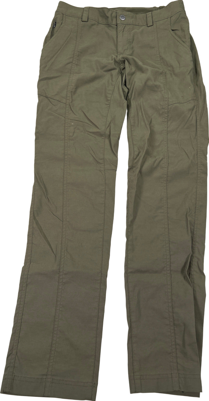 Duluth Trading Co Women’s Green Elastic Waist Hiking Pants - 6x31