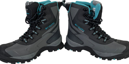 Columbia Women’s Gray 600 Gram Insulation Titanium Snow Boots - 8.5