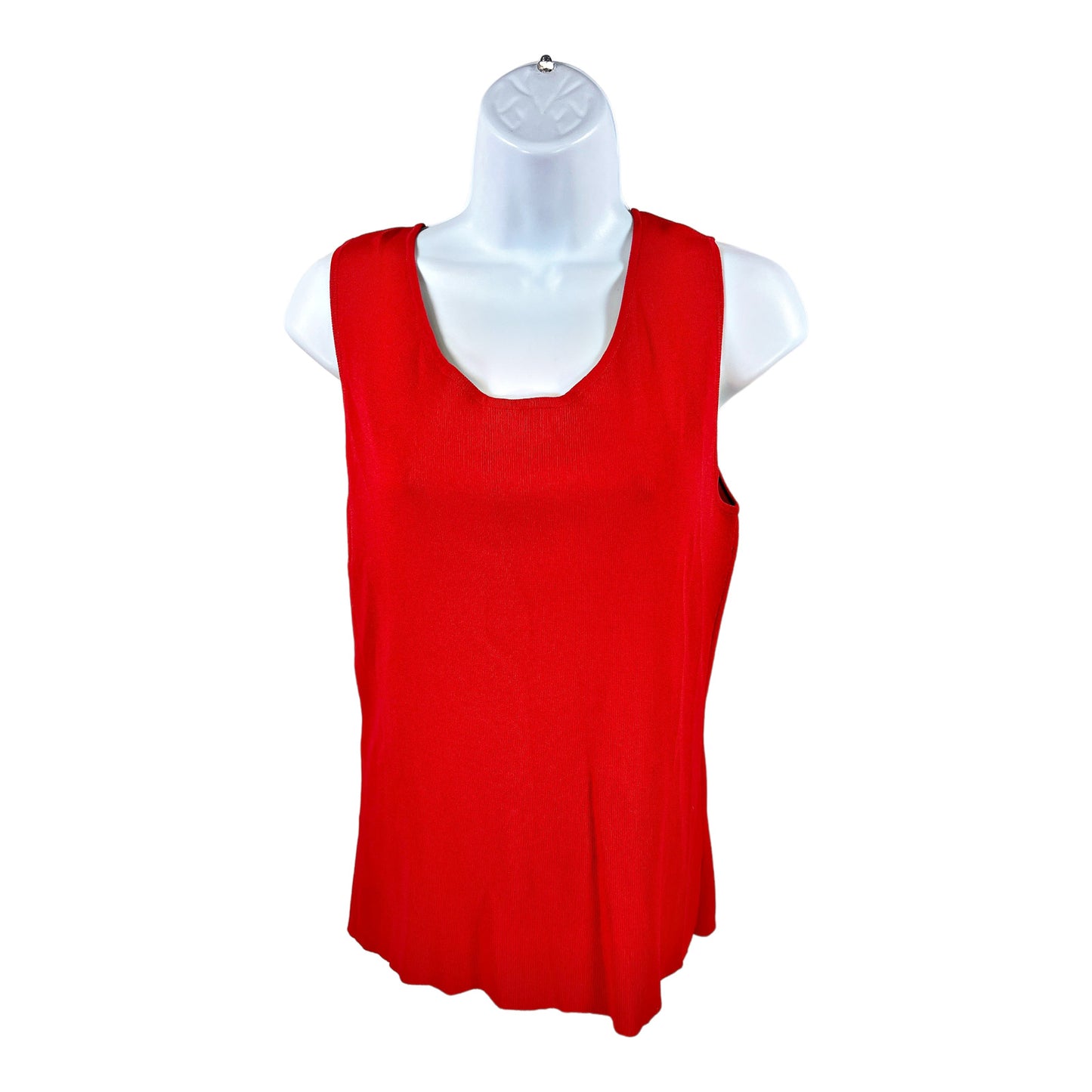 Chico’s Women’s Red Sleeveless Stretch Tank Top - 1/US M