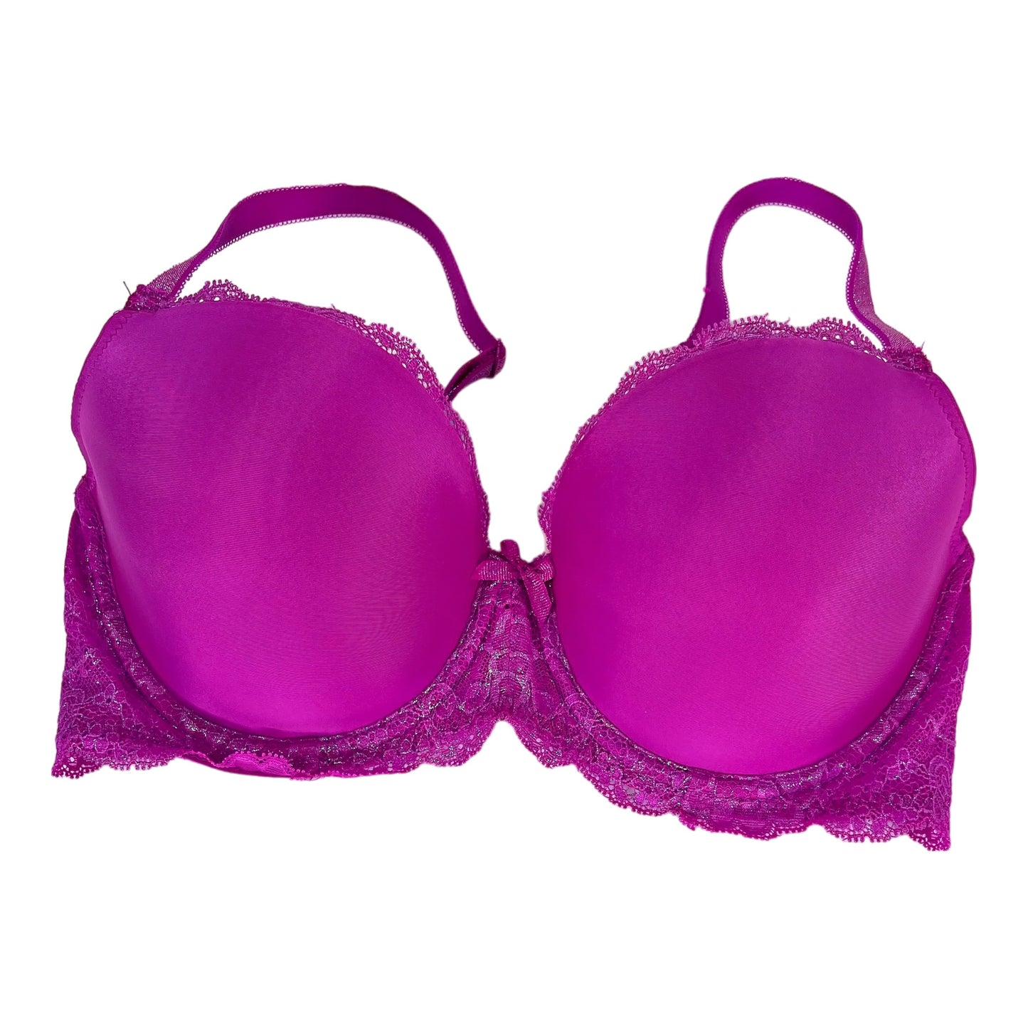 Victoria’s Secret Women’s Purple Lace Dream Angels Lined Demi Bra - 34DD