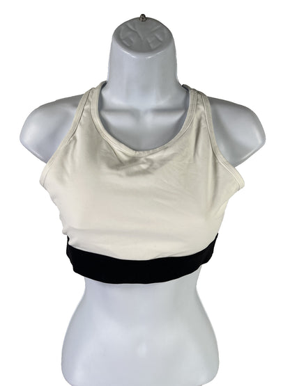 NEW NVGTN Women’s White Open Back Sports Bra - S