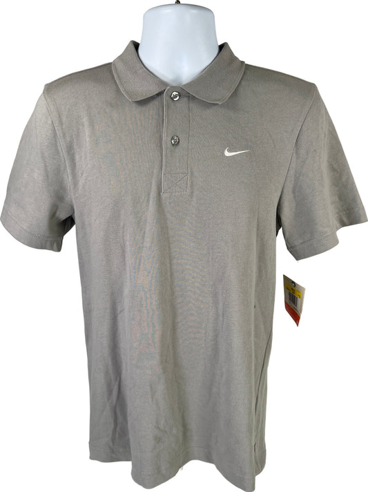 NEW Nike Athletic Dept Men’s Gray Cotton Short Sleeve Hoodie - S