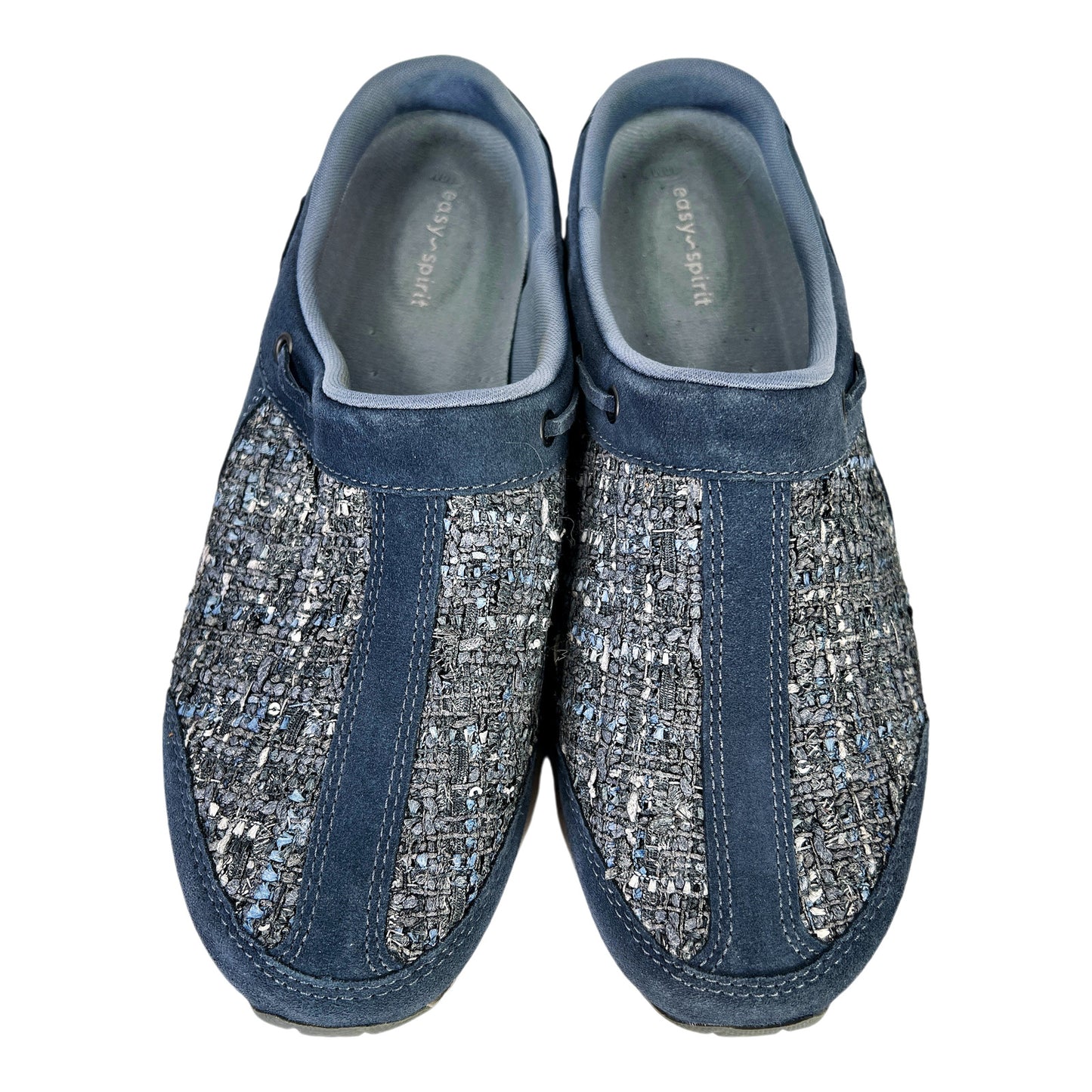 Easy Spirit Women’s Blue Set Travelport Slip On Mules - 10