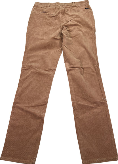 NEW Pac Sun Men’s Beige Slim Chino Corduroy Pants - 32x32