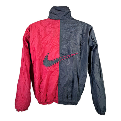 Nike Sportswear Men’s Black/Red Full Zip Windbreaker Jacket - L