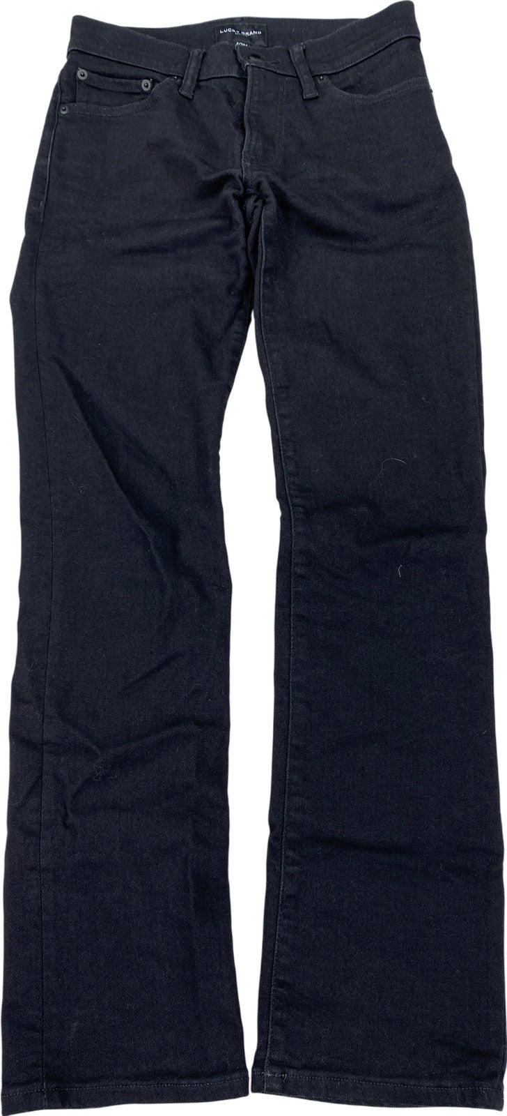 Lucky Brand Women’s Black Sweet Mid Rise Straight Denim Jeans - 2/26