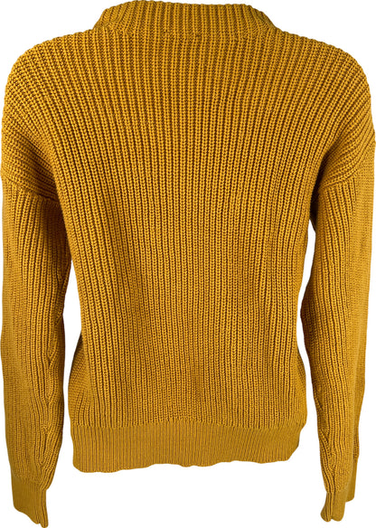 NEW Ann Taylor Women’s Yellow Long Sleeve Mock Neck Sweater - XS