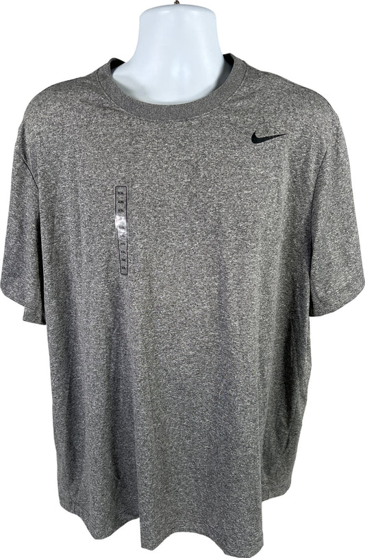 NEW Nike Men’s Gray Polyester Short Sleeve The Nike Tee Shirt - XXL