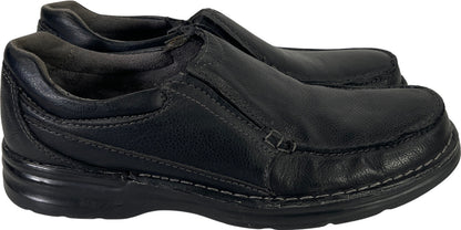 Nunn Bush Men’s Black Leather Slip On Loafer Shoes - 8.5