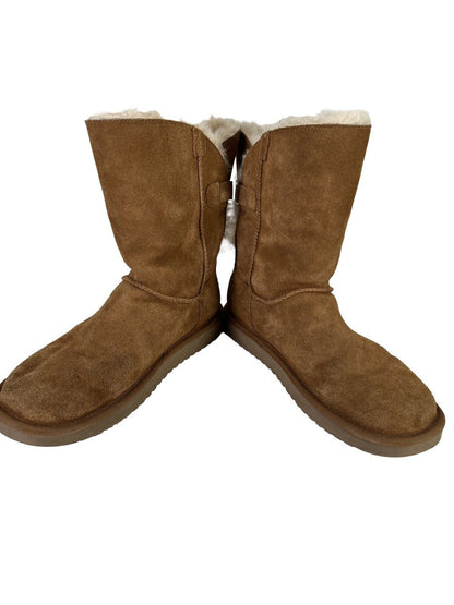 Koolaburra by UGG Women’s Tan/Beige Remley Short Shearling Boots - 8