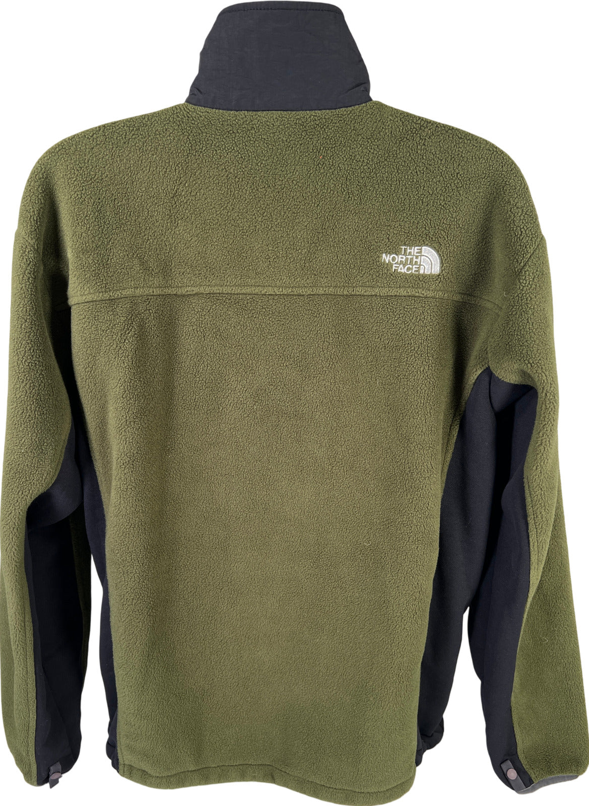 The North Face Men’s Green Long Sleeve Fleece Full Zip Jacket - XL