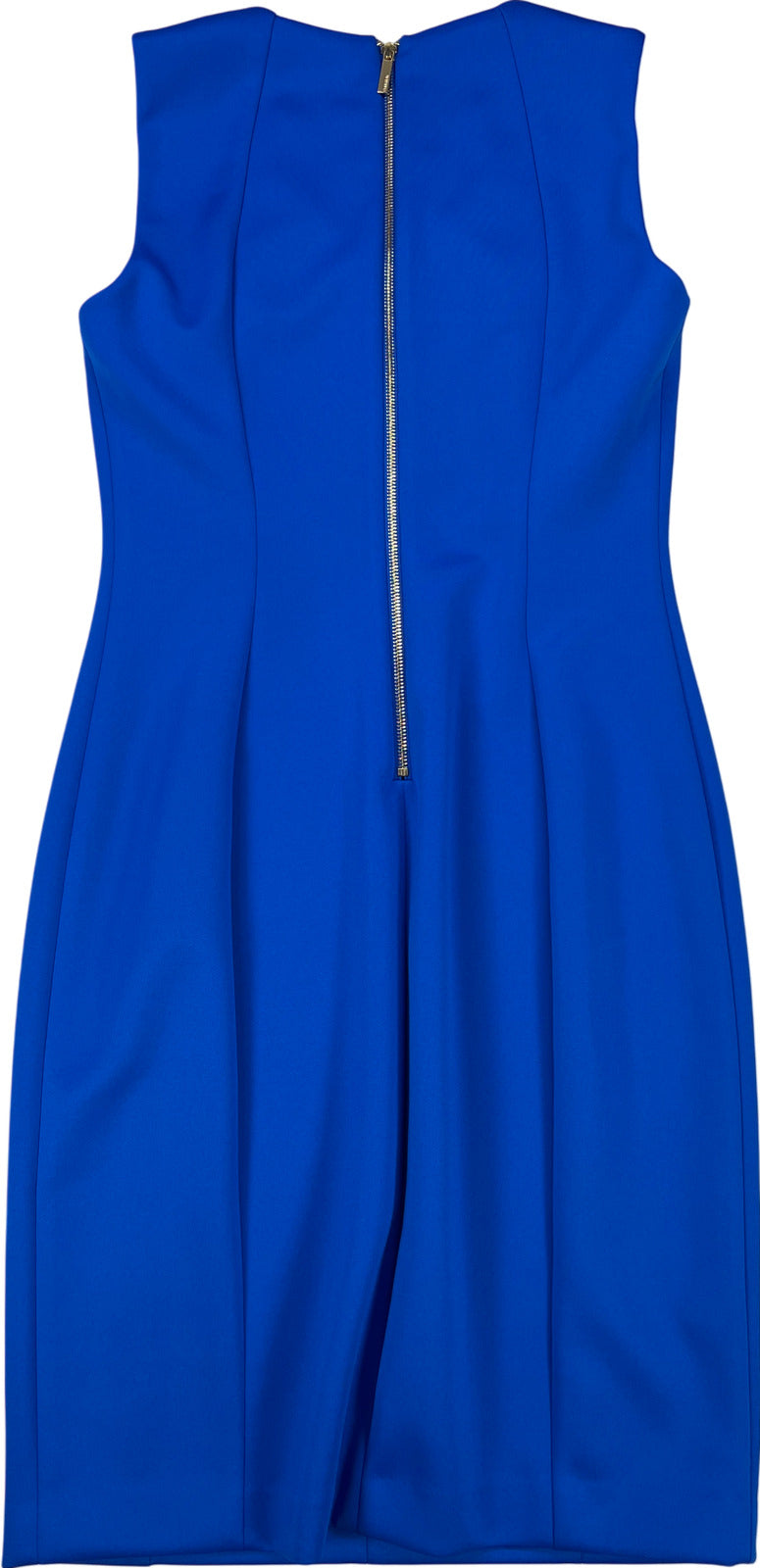 Calvin Klein Women’s Blue Sleeveless Sheath Dress - 10